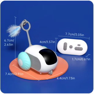 PetJiggle™ Pet Interactive Toy Car