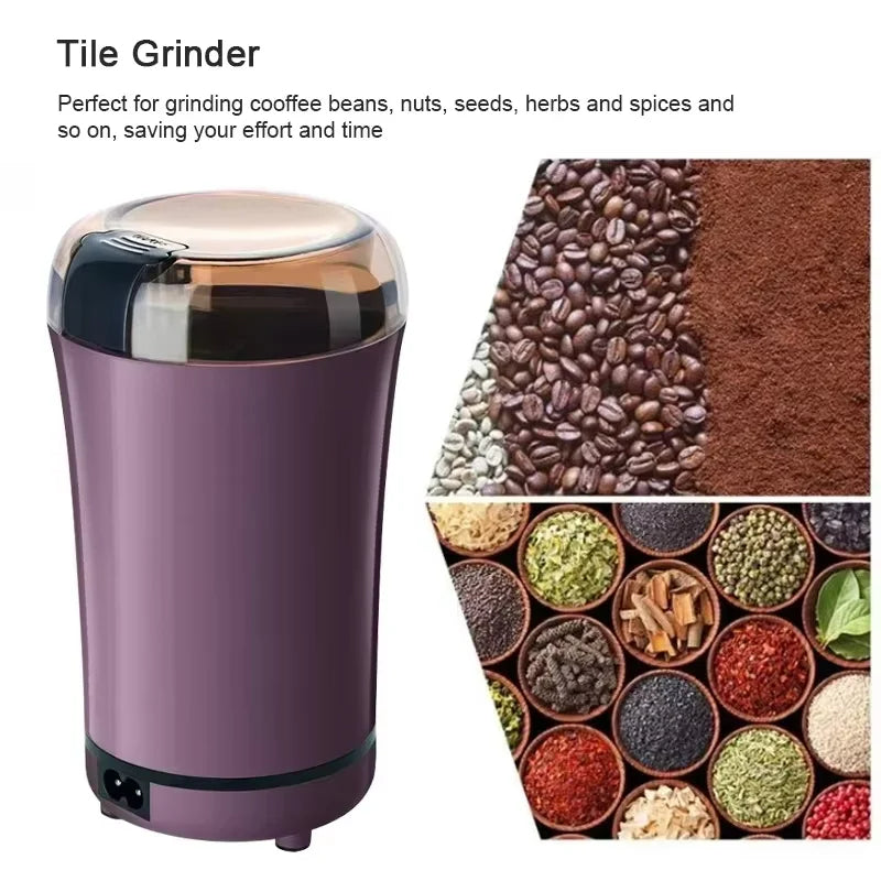LUXIGEAR™ Mini Electric Coffee Grinder