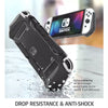 MUMBA Dockable Case For Nintendo Switch OLED TPU Grip Protective Cover with Joy Con Controller
