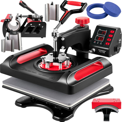 8 in 1 Combo Heat Press Machine  T-Shirt Maker