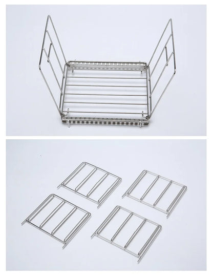 LUXIGEAR™ Sous-Vide Slow-Cooking 304 Stainless Steel  Rack For 11L Container