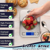 ScenicScale Digital Food Scale - 5000g Capacity, 1g Accuracy, Clear LCD Display