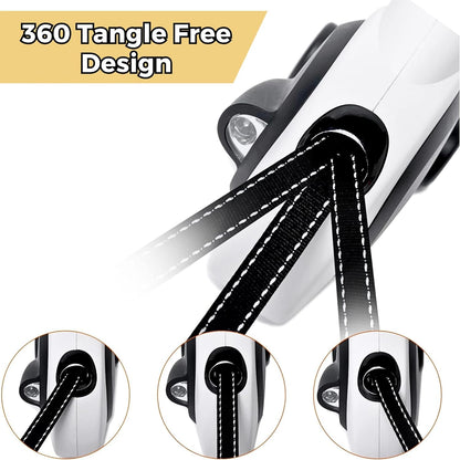 PetJiggle™ 3-In-1 Retractable Dog Leash and Poop Bag