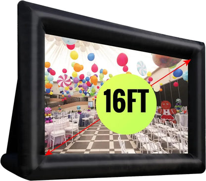 Inflatable Movie Screen for Outdoor 14/16/20/30ft