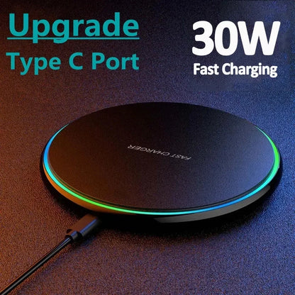 FlexGear™ Smartphone 30W Wireless Fast Charger