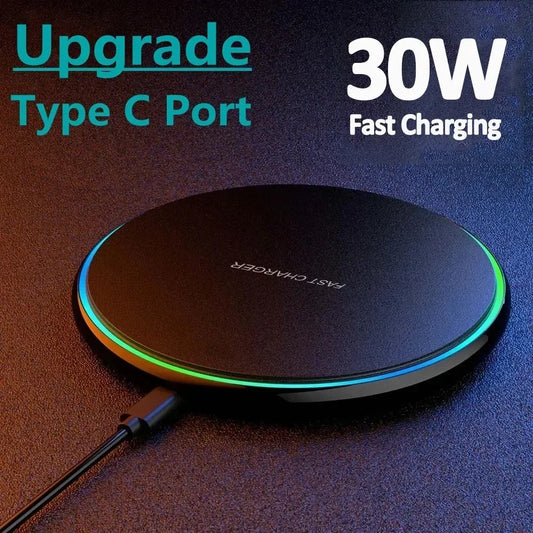 FlexGear™ Smartphone 30W Wireless Fast Charger