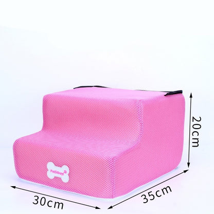PetJiggle™ Dog Stairs for Bed