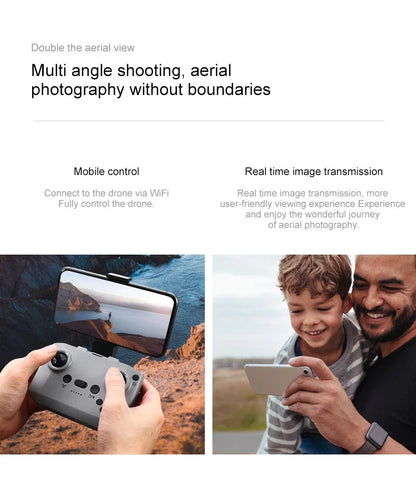 Aerial HD 8K Dual-Camera Drone