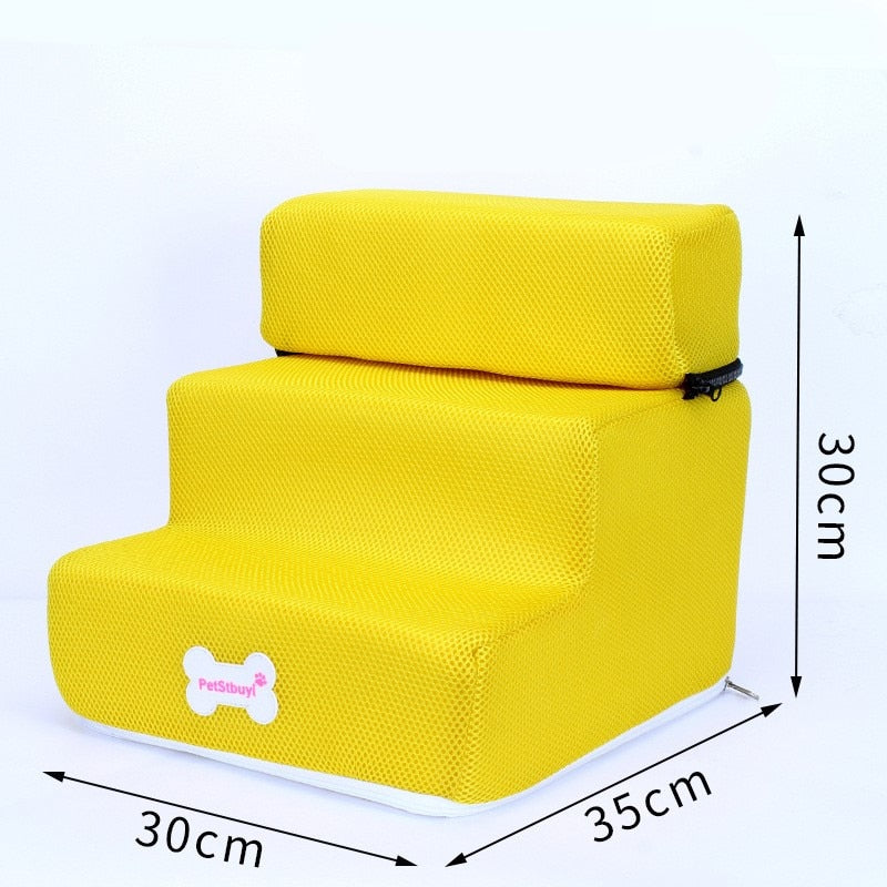 PetJiggle™ Dog Stairs for Bed