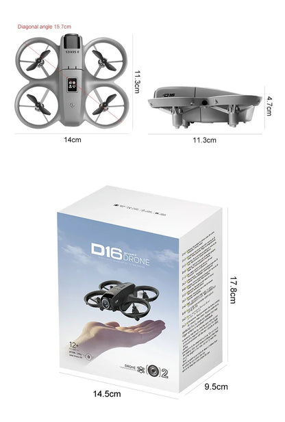 Aerial HD 8K Dual-Camera Drone