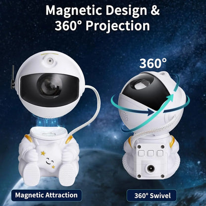 Galaxy Star Astronaut Starry Sky Projector Lamp