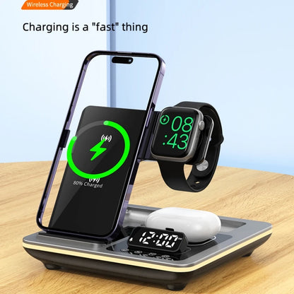 5 in 1 Wireless Fast Charger Dock Station