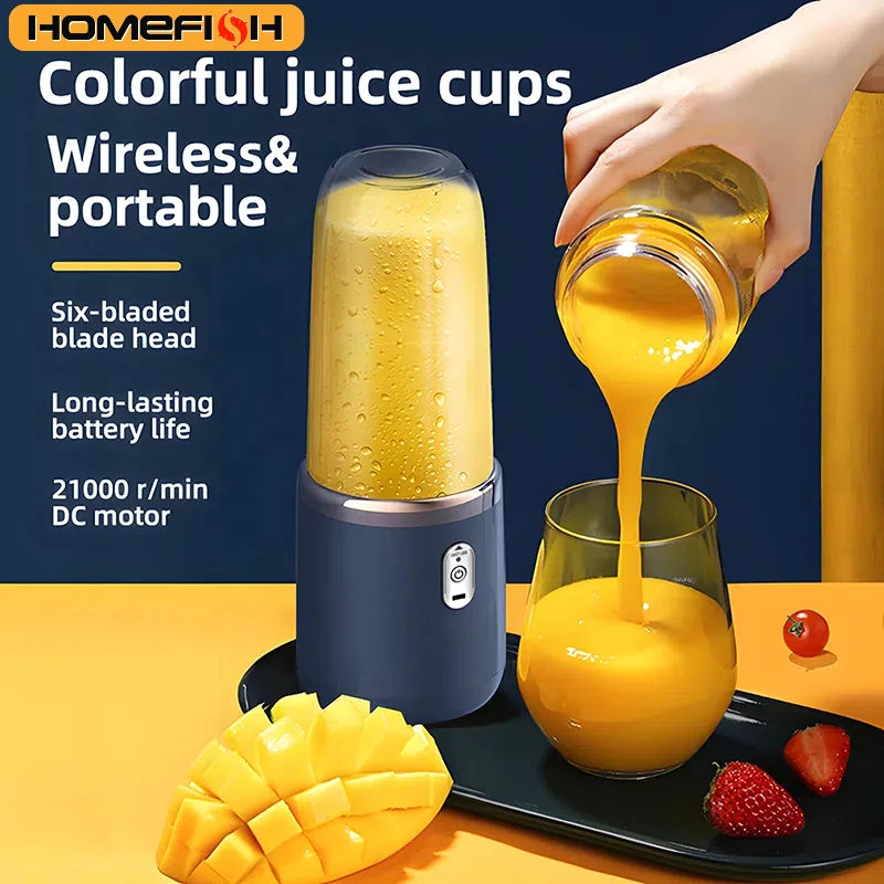LUXIGEAR™ Portable Electric Juicer Blender 400ml