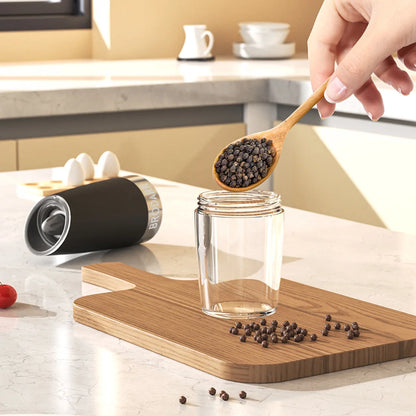 Electric Grinder Set Coffee Pepper 2Pack