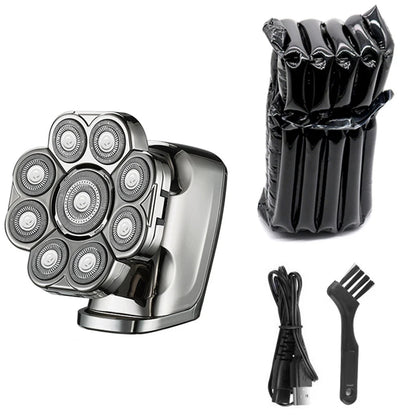 FlexiGear™ 9 In 1 Rechargeable Electric Razor Men's Grooming Kit + USB  Fast Charging Adapter