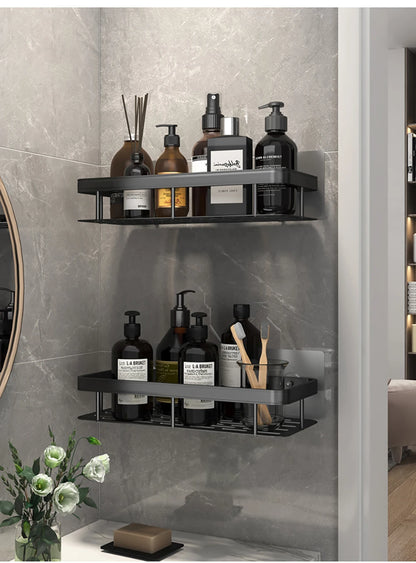 LUXIHOME™ Wall-Mounted Bathroom Corner Caddy