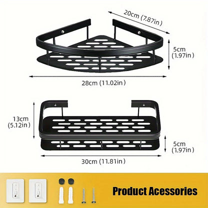 LUXIHOME™ No-Drill Rust-Proof Bathroom Wall Shower Shelf Caddy