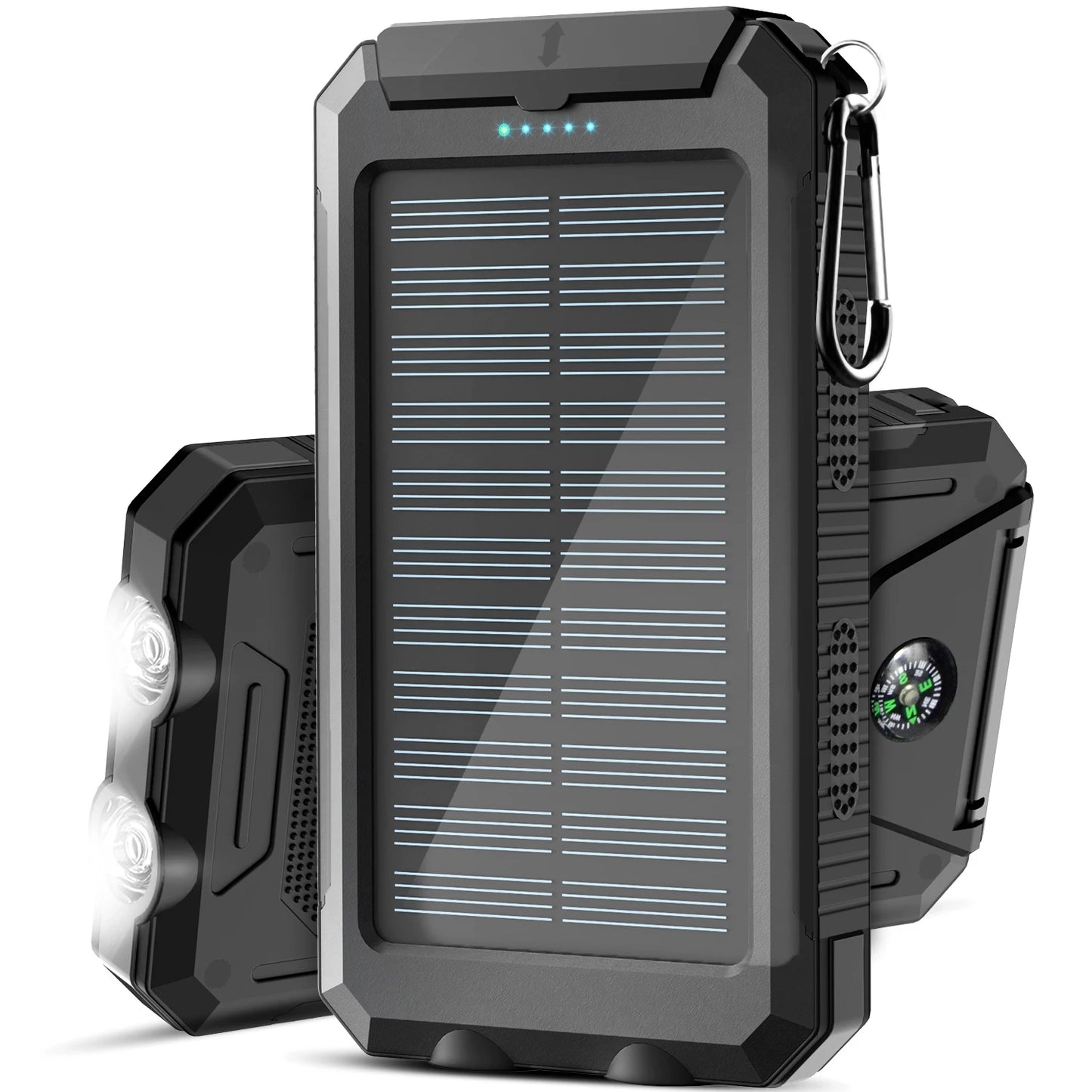 XIBUZZ™ Waterproof Outdoor Solar Power Bank 38800mAh