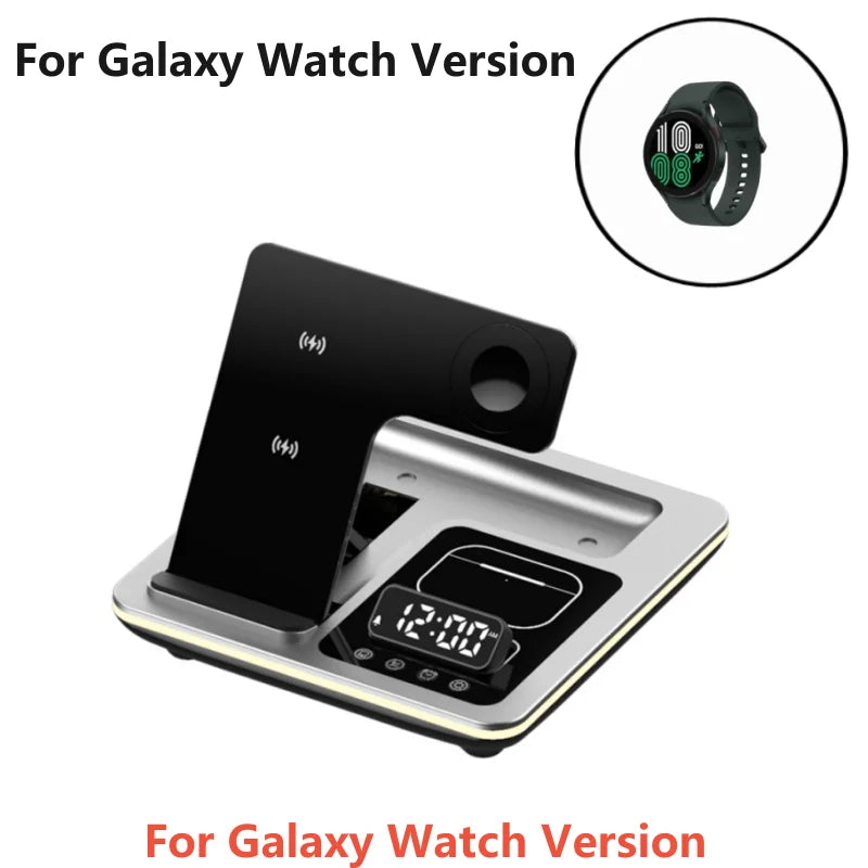 5 in 1 Wireless Fast Charger Dock Station