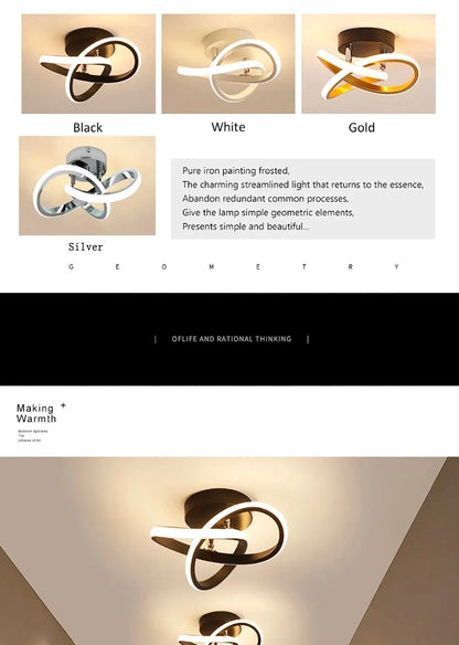 Home Decor Modern LED Ceiling Light