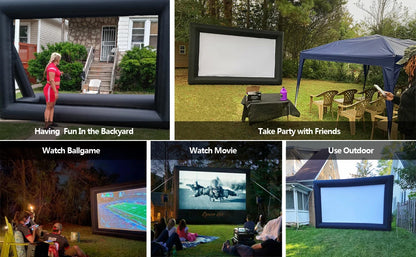 Inflatable Movie Screen for Outdoor 14/16/20/30ft