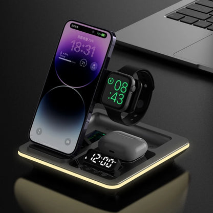5 in 1 Wireless Fast Charger Dock Station
