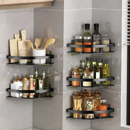 LUXIHOME™ No-Drill Bathroom  Shower Corner Caddy
