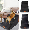 Dog  Ramp for bed with 3-stairs Anti-slip Removable Ladder