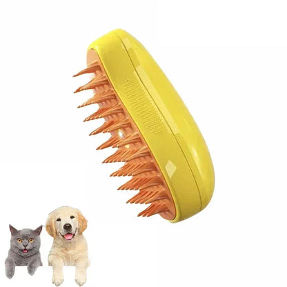 PetJiggle™ 3 In 1 Pet Steam Brush Comb With Essential Oil