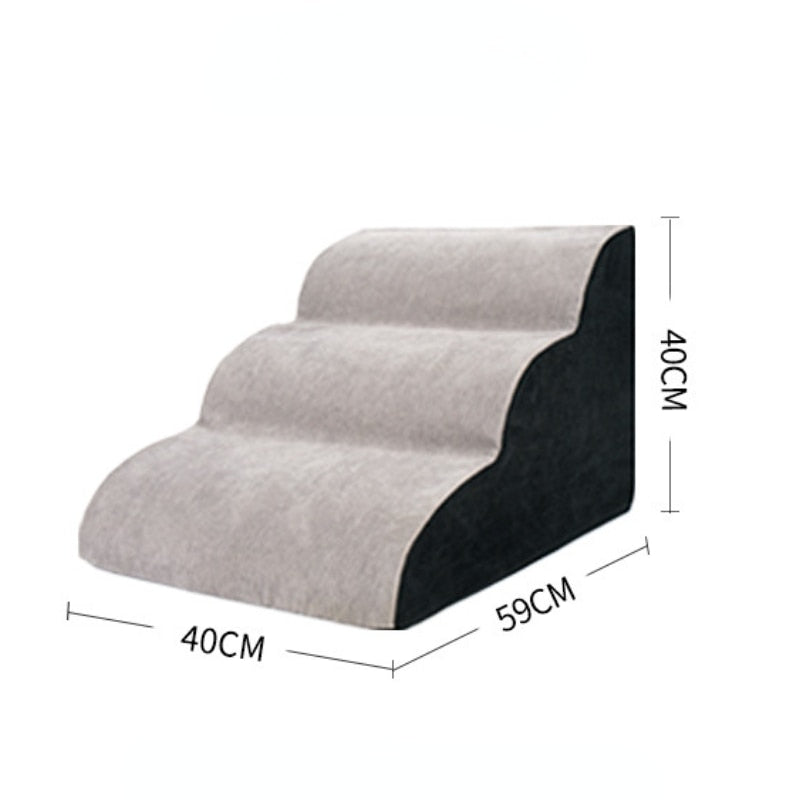 Dog  Ramp for Bed  - Dog  Ramp for Bed Multiple Stairs - Ladder Anti-slip Bed Stairs Pet Supplies