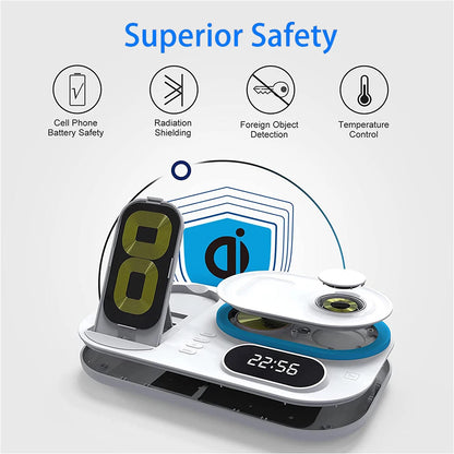 FlexGear™ 4 in 1 Wireless 30W Qi Fast Charger