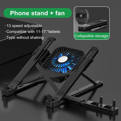 XIBUZZ™ Adjustable Laptop Stand with Fan