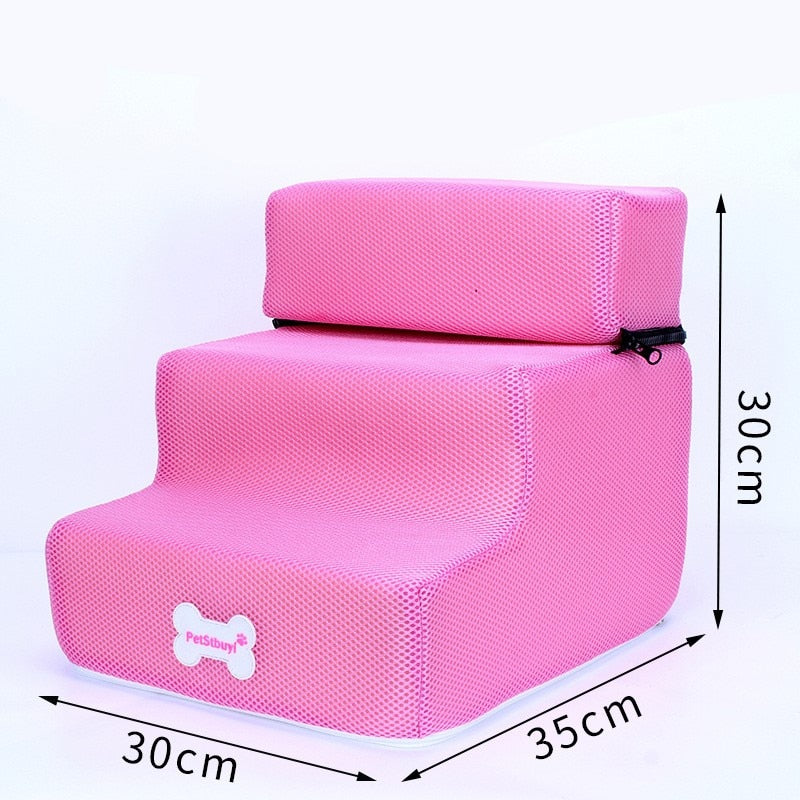 PetJiggle™ Dog Stairs for Bed