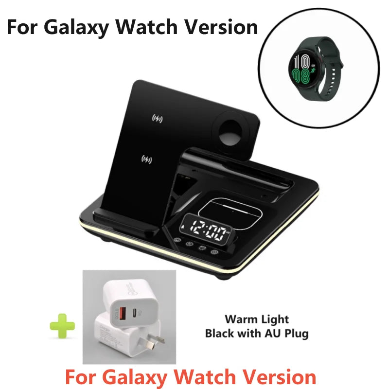 5 in 1 Wireless Fast Charger Dock Station