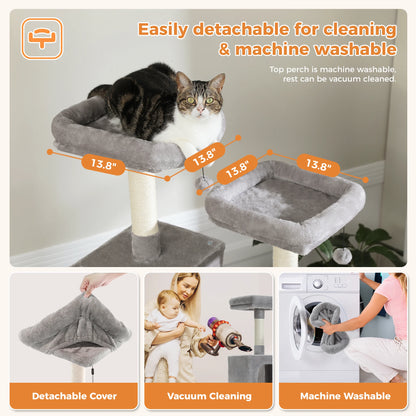 PetJiggle™ Large Cat Tree Tower