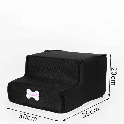 PetJiggle™ Dog Stairs for Bed