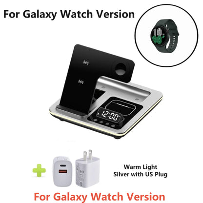 5 in 1 Wireless Fast Charger Dock Station