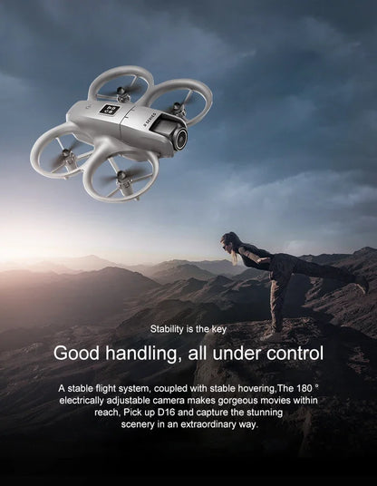 Aerial HD 8K Dual-Camera Drone