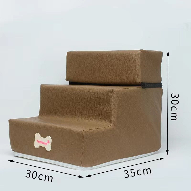 PetJiggle™ Dog Stairs for Bed