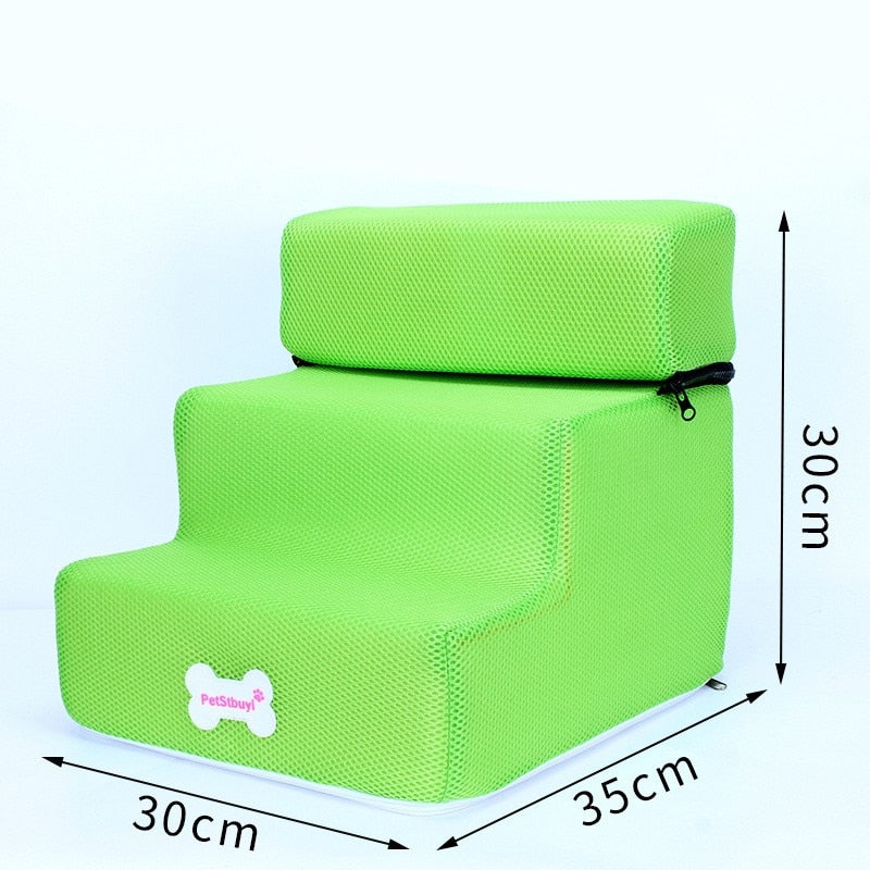 PetJiggle™ Dog Stairs for Bed