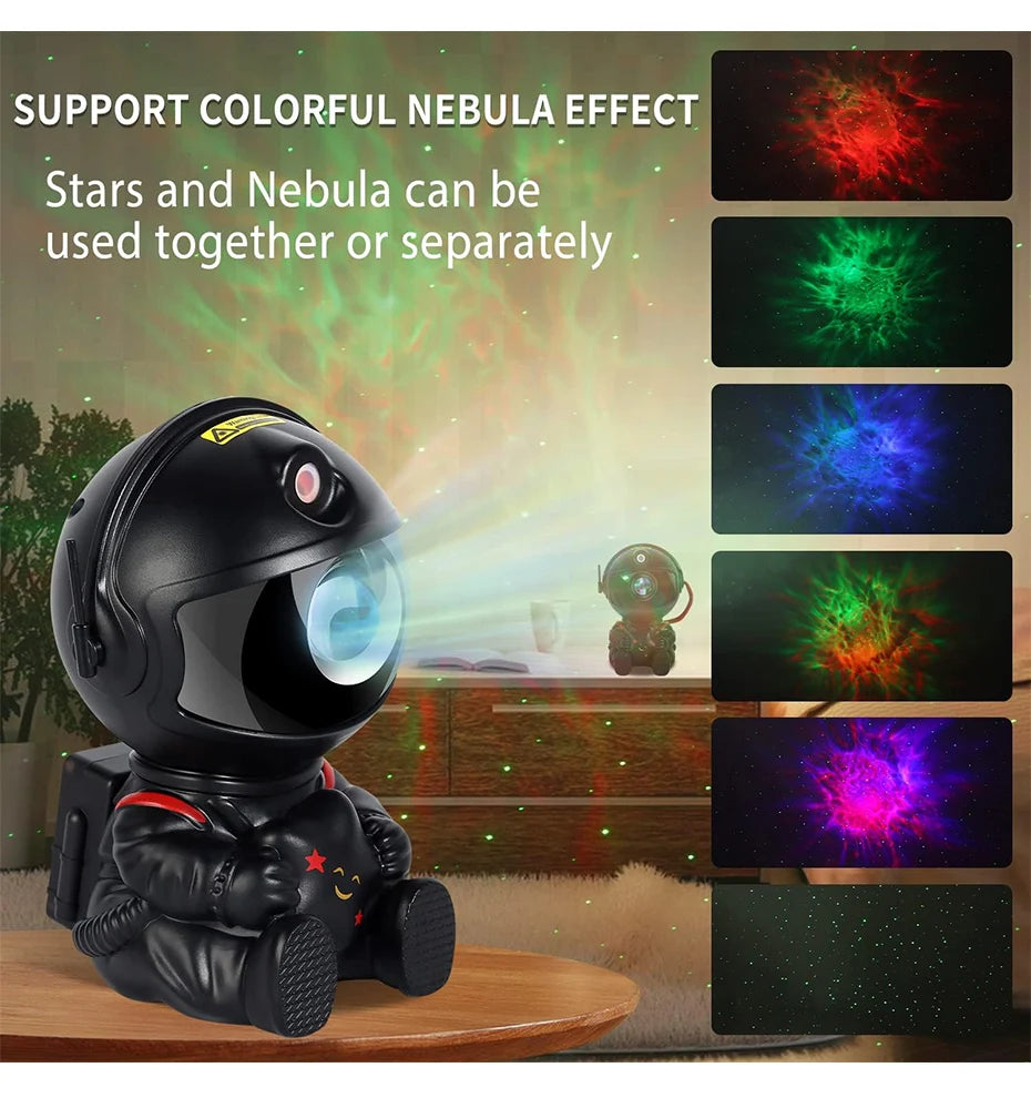 Galaxy Star Astronaut Starry Sky Projector Lamp