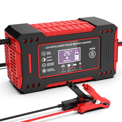 XIBUZZ™ Smart Car Battery Charger & Jumper | 6A 12V