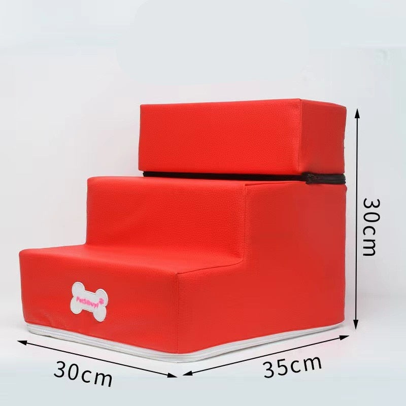 PetJiggle™ Dog Stairs for Bed