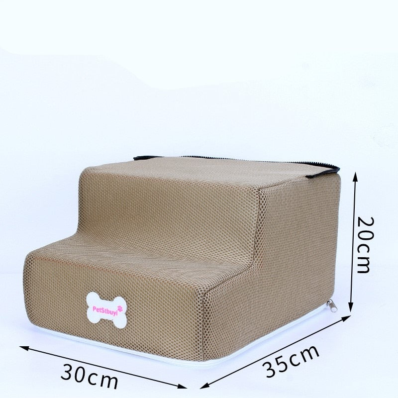 PetJiggle™ Dog Stairs for Bed