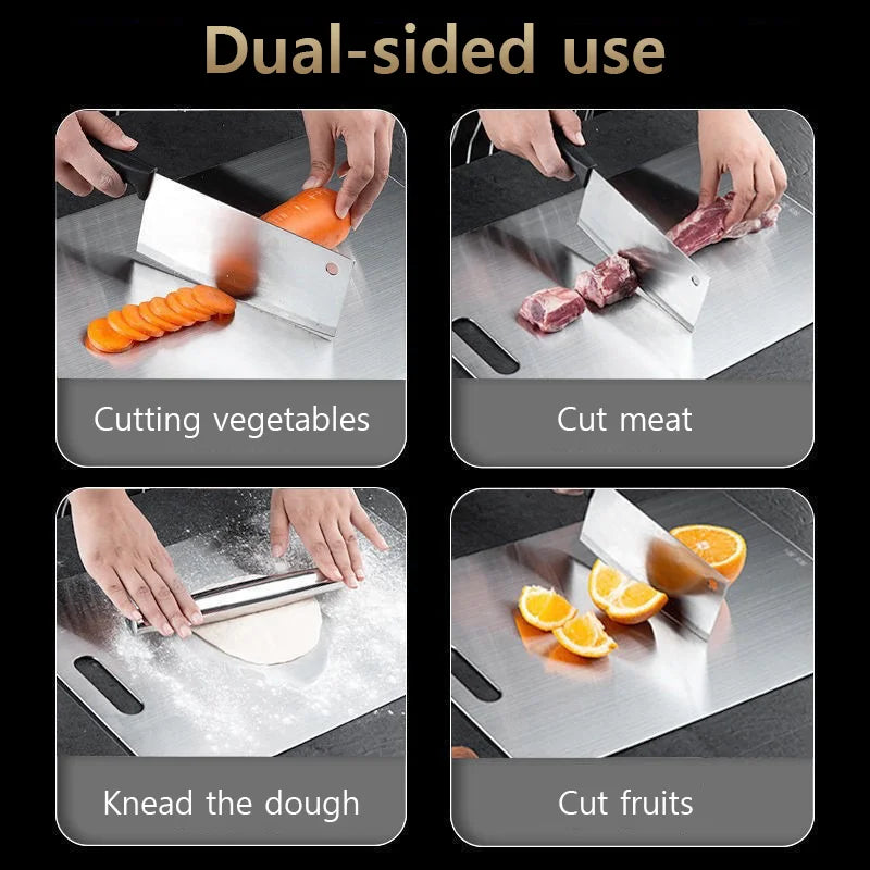 LUXIGEAR™ 316 Stainless Steel Panel and Chopping Board