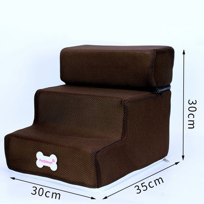 PetJiggle™ Dog Stairs for Bed