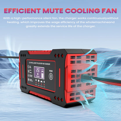 XIBUZZ™ Smart Car Battery Charger & Jumper | 6A 12V