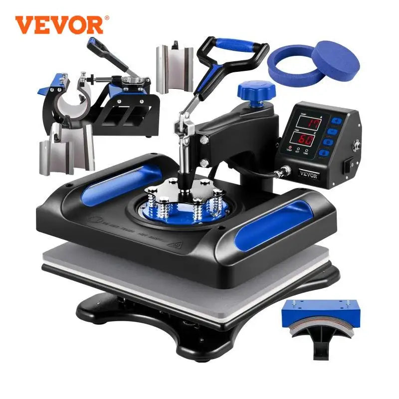 8 in 1 Combo Heat Press Machine  T-Shirt Maker