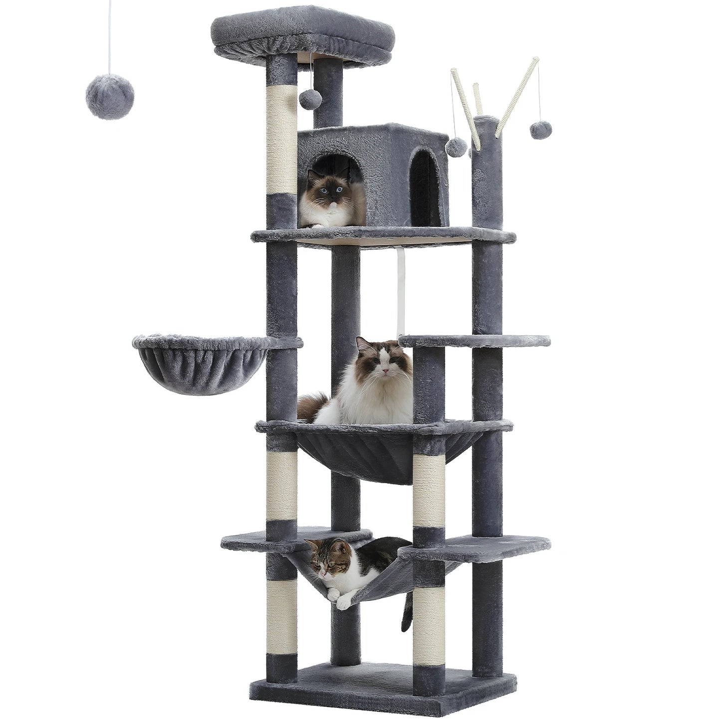 PetJiggle™ Large Cat Tree Tower