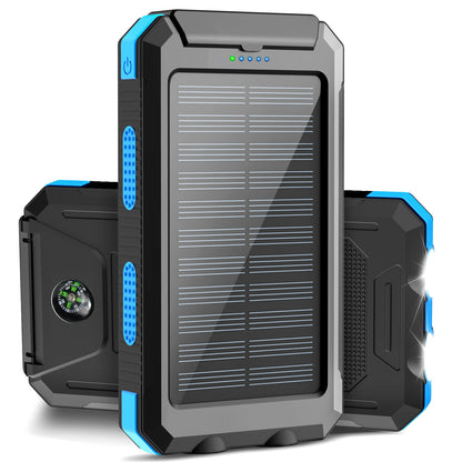 XIBUZZ™ Waterproof Outdoor Solar Power Bank 38800mAh